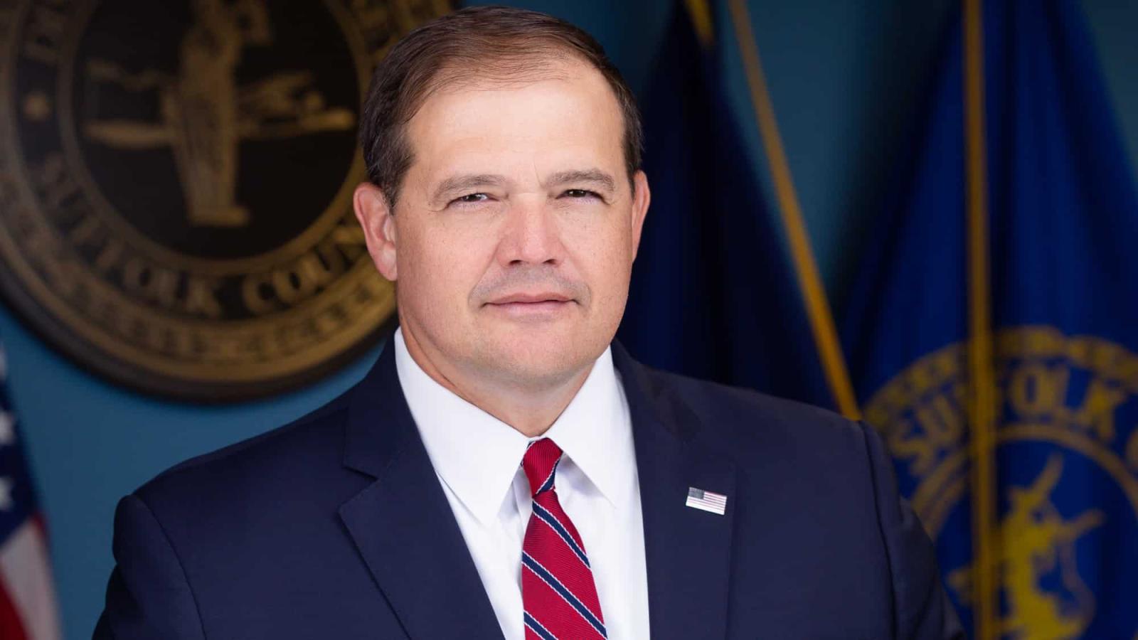 Suffolk County District Attorney Raymond A. Tierney, recipient of the 2026 Robert S. Tucker Prize for Prosecutorial Excellence