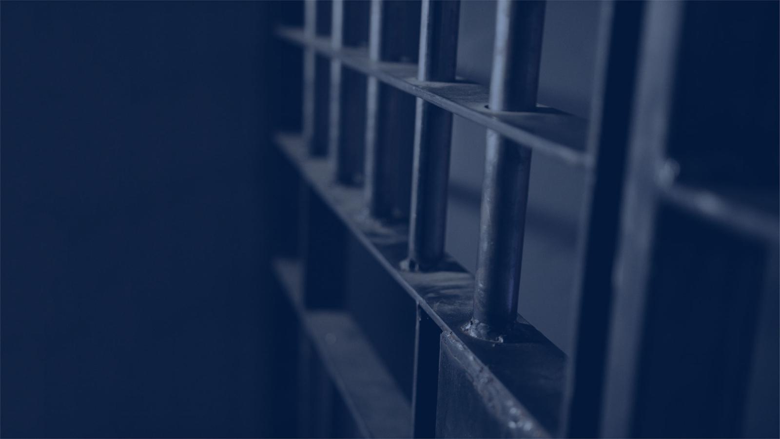 Graphic of prison bars