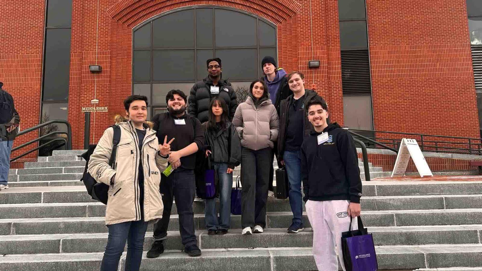 2026 NECCDC Seidenberg team at Middlesex Community College in Lowell, Massachusetts