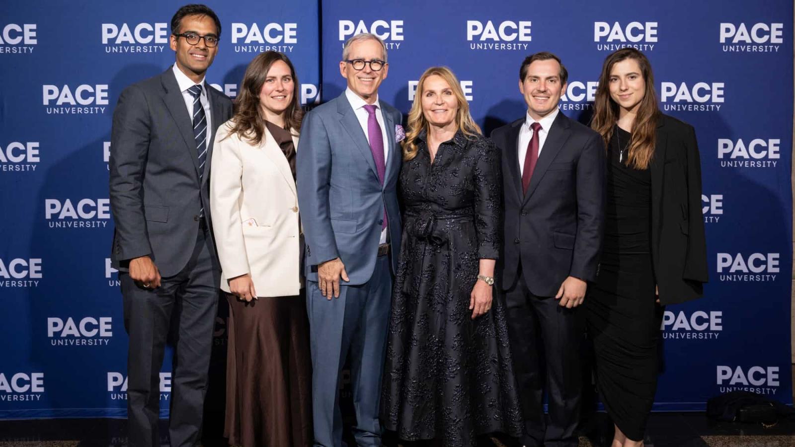 The Haub Family at the 2026 SOPA Awards at Pace University pictured together