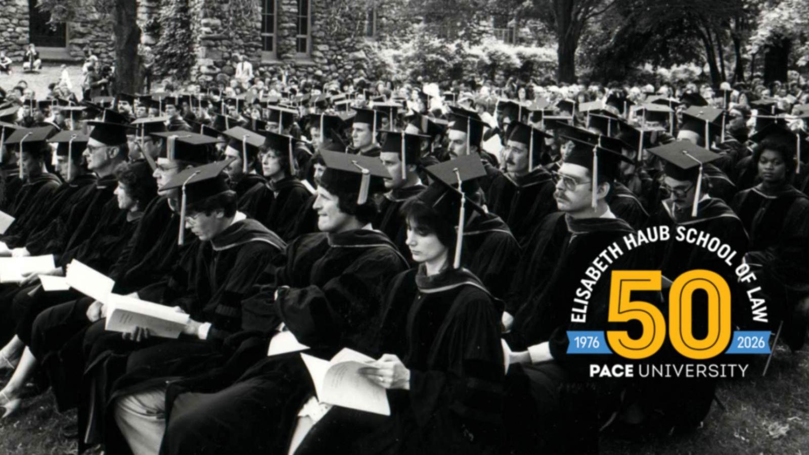 Haub Law's inaugural class of 1979