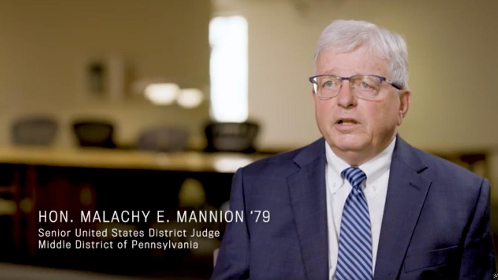 Milestone Moment with Judge Malachy Manion