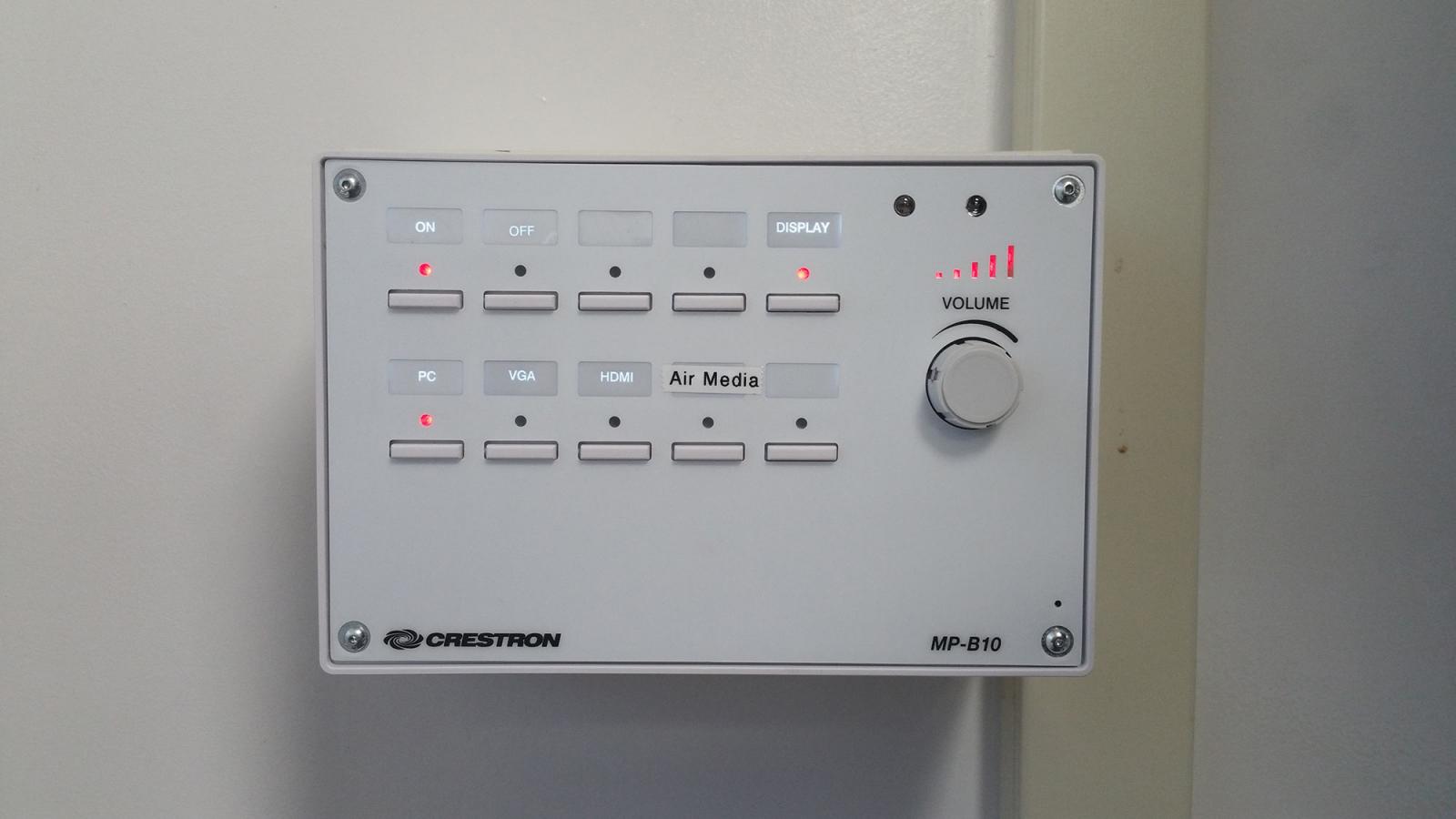 PLV Miller 21 - Control Panel