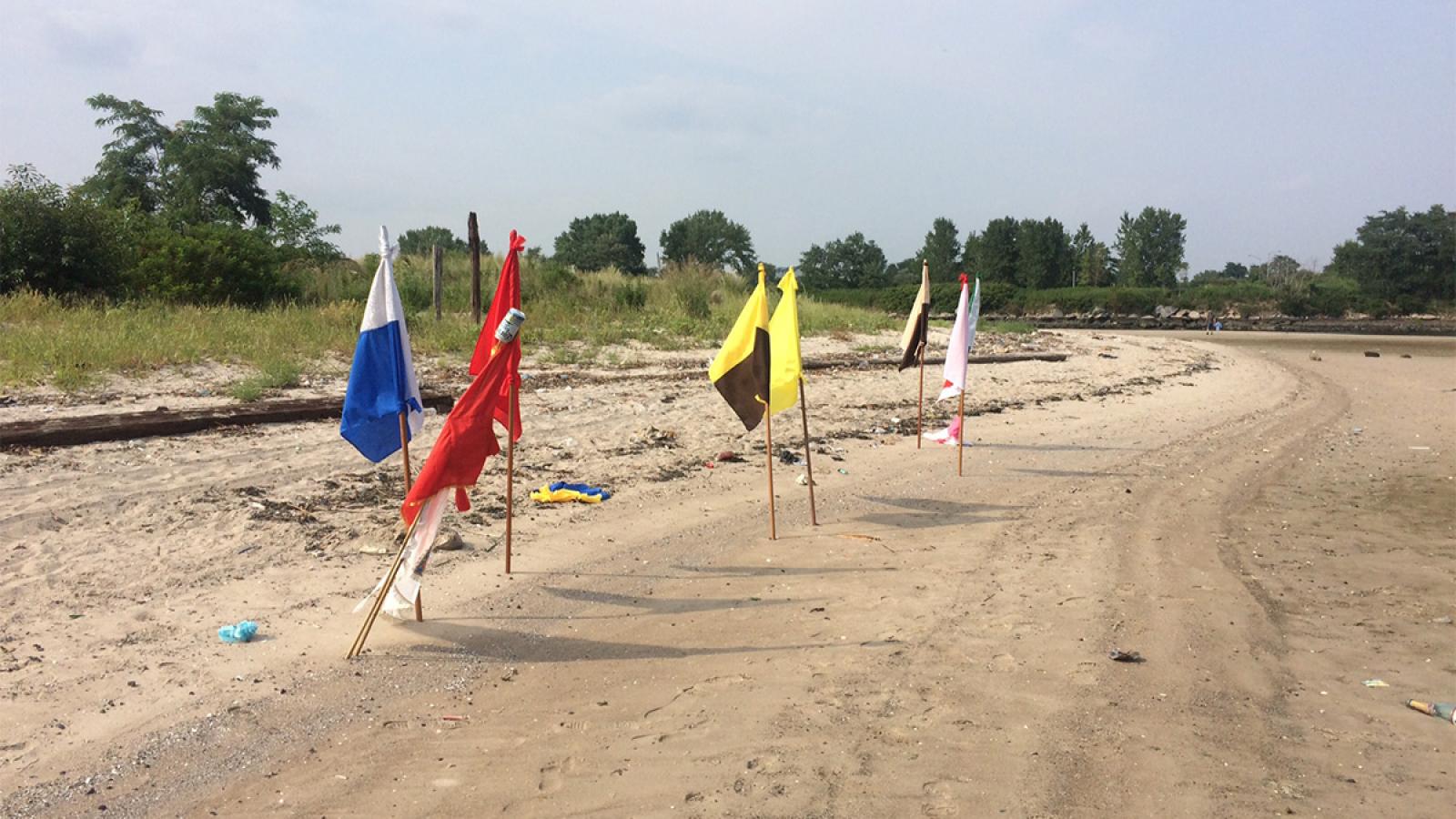 Coney Island Creek Flags