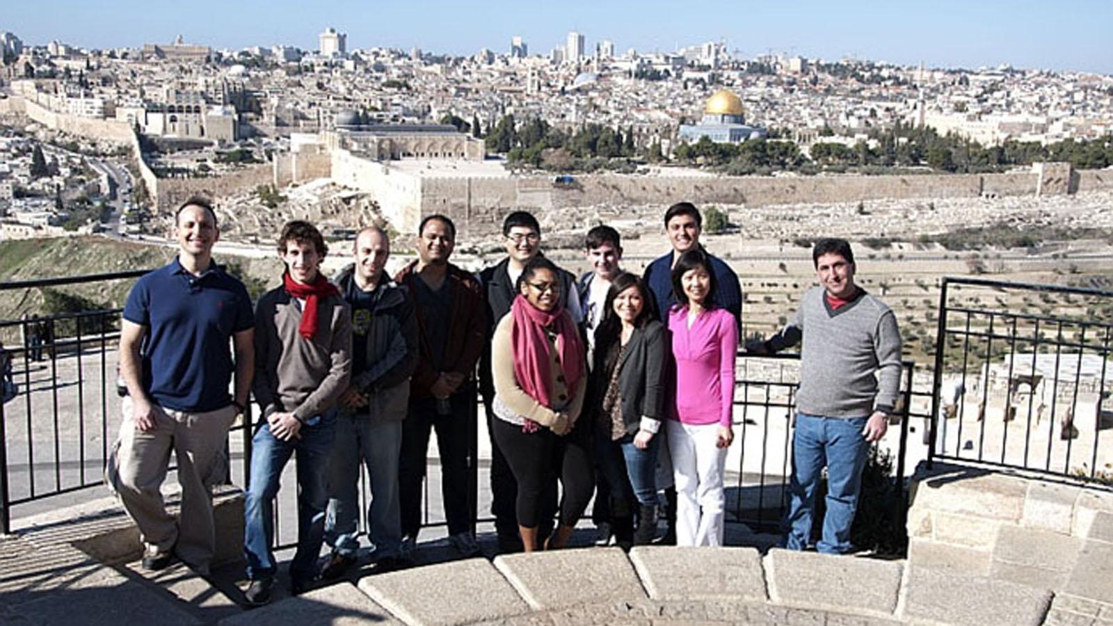 Lubin international field study to Israel