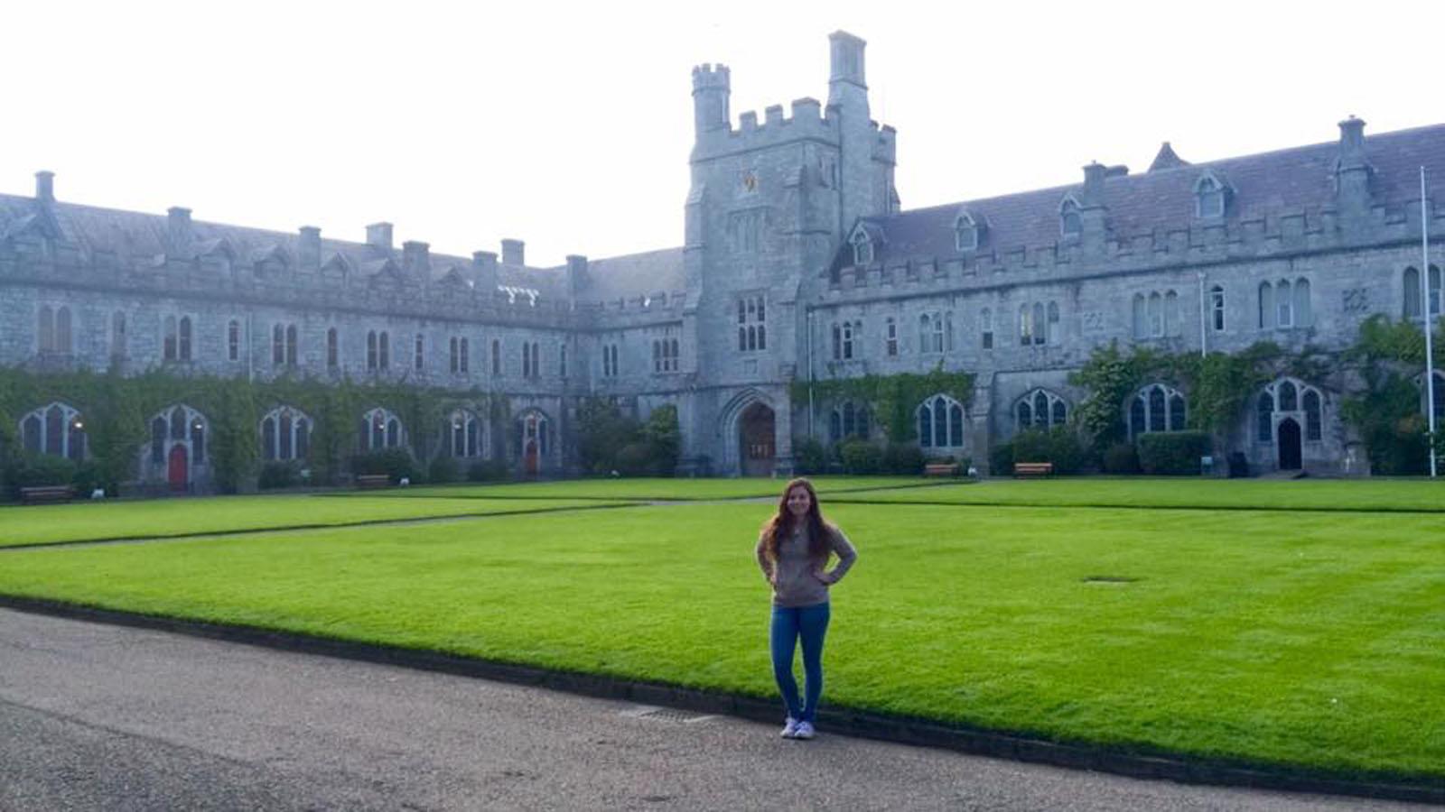 Lubin student Wendy Smith '16 semester abroad in Ireland trip photo