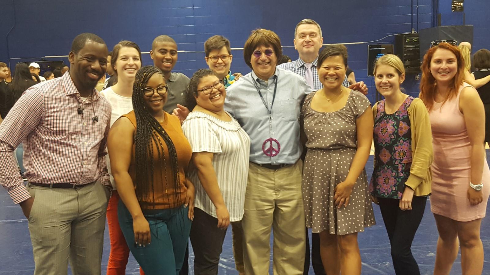  Staff from the Development and Alumni Relations office enjoying the Administrative Staff Council annual picnic in 2018.