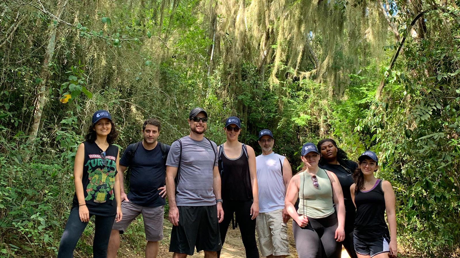 Elisabeth Haub School of Law students in the Brazilian rainforest