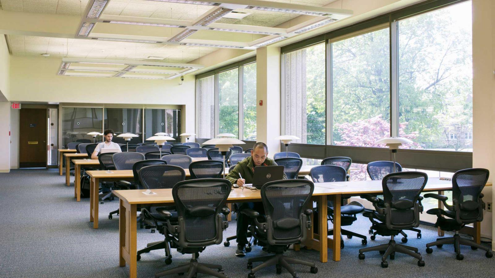 Elisabeth Haub School of Law Library First Floor Reading Room