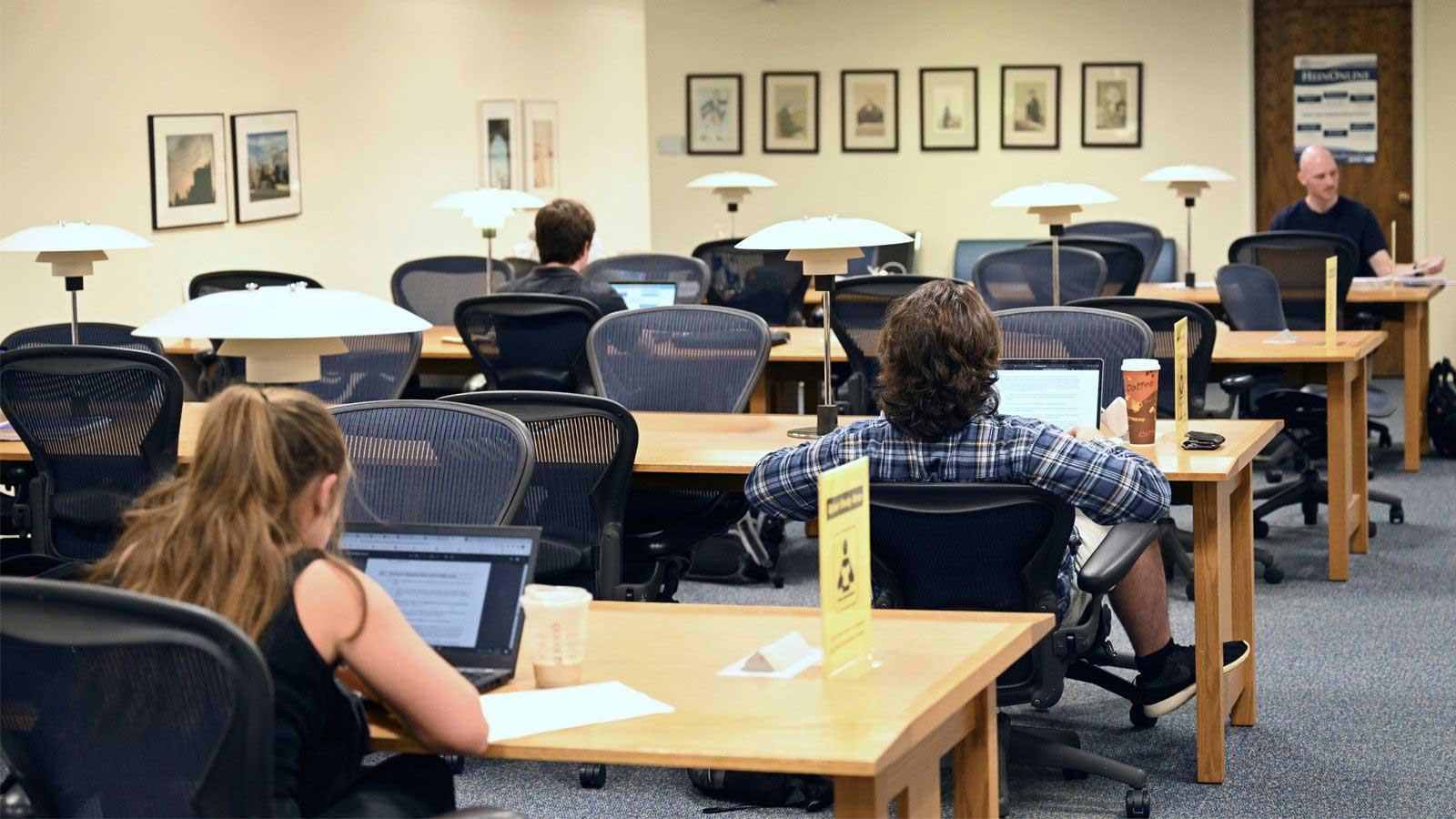 Elisabeth Haub School of Law Libary 2nd Floor Reading Room
