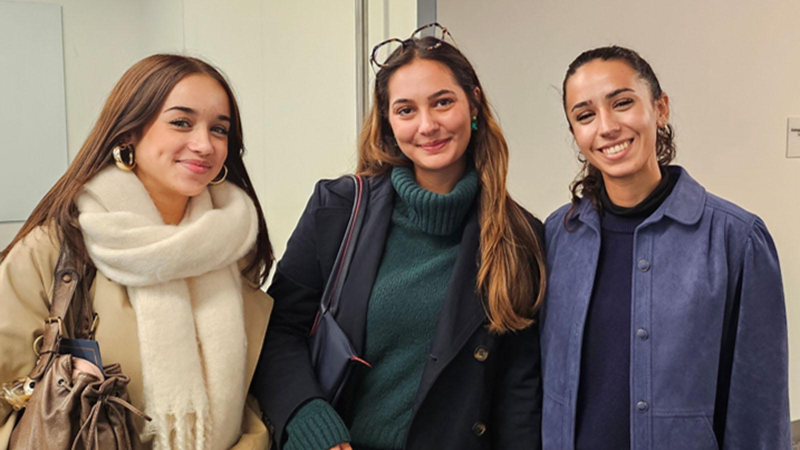 Pace University Lubin School of Business visiting international students end of semester farewell in Fall 2024