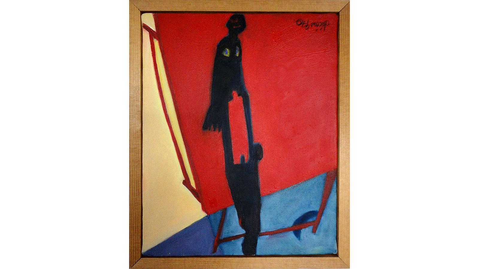 Artwork called All Night by Francks Deceus on display in the Lise Curry Exhibition