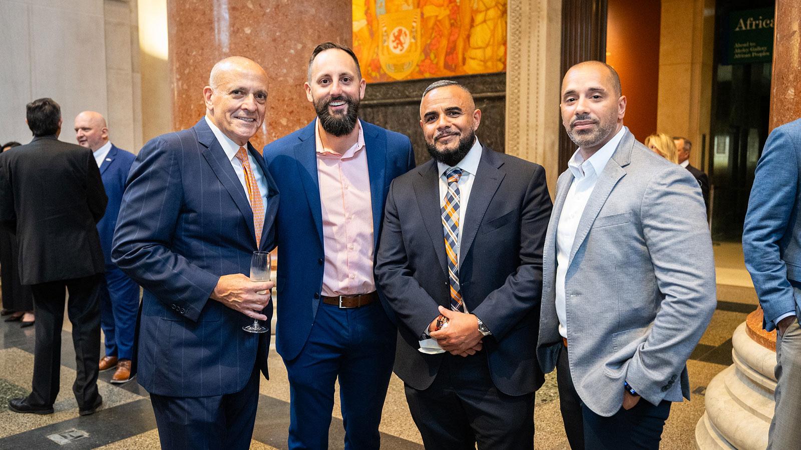Group of Pace University Alumni at the Spirit of Pace Awards held at the American Museum of Natural History.