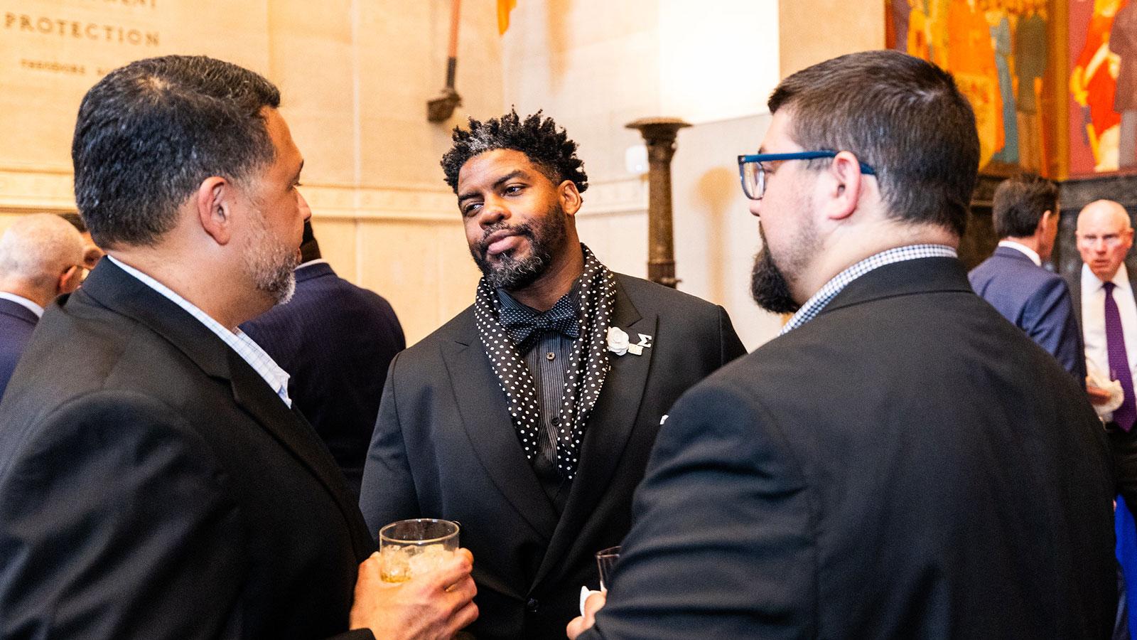 Group of Pace University Alumni at the Spirit of Pace Awards held at the American Museum of Natural History.