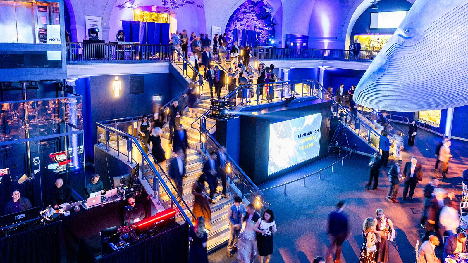 Group of Pace University Alumni at the Spirit of Pace Awards held at the American Museum of Natural History.