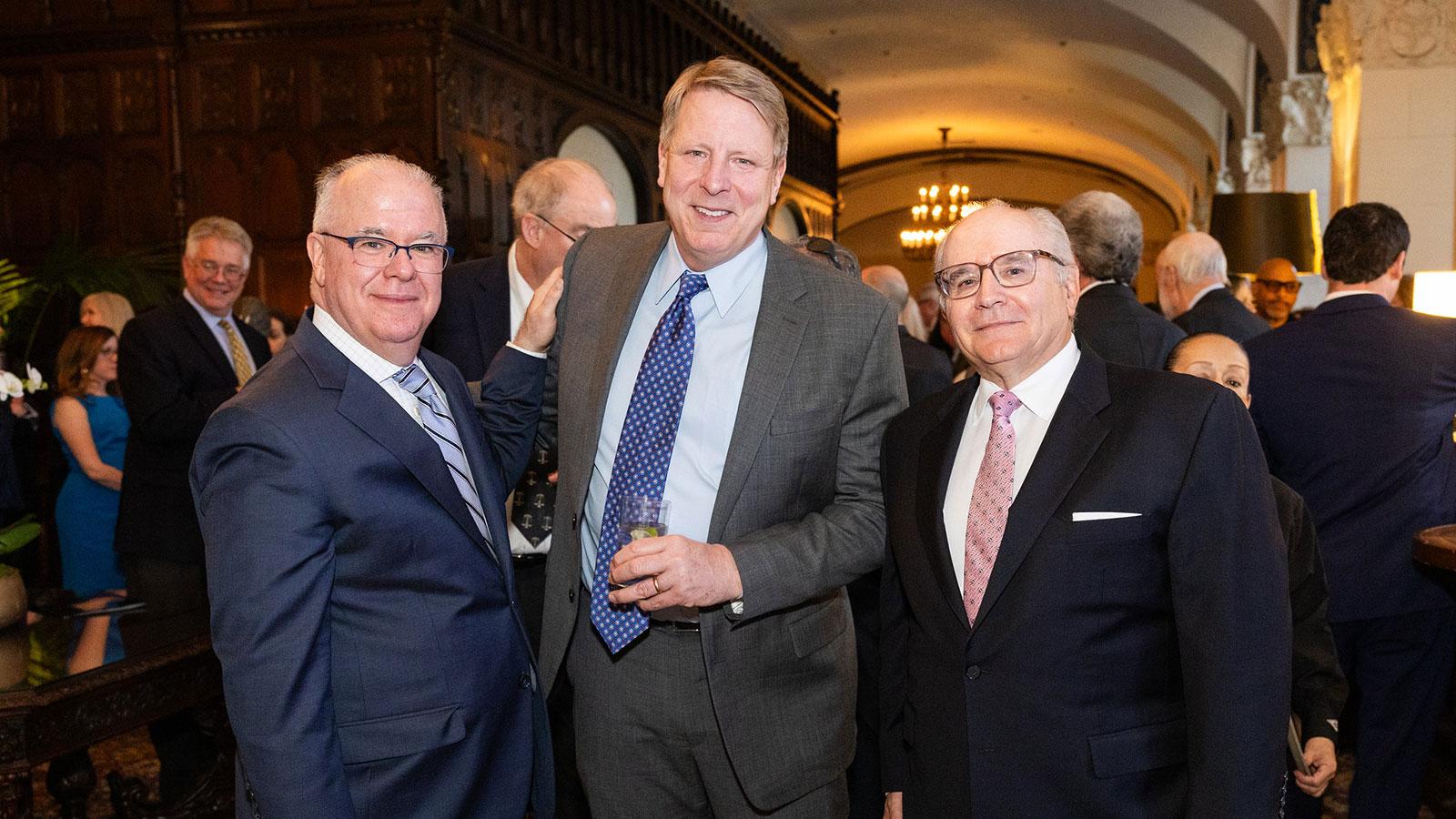 Group of Pace University Law Alumni at the Law Leadership Dinner.