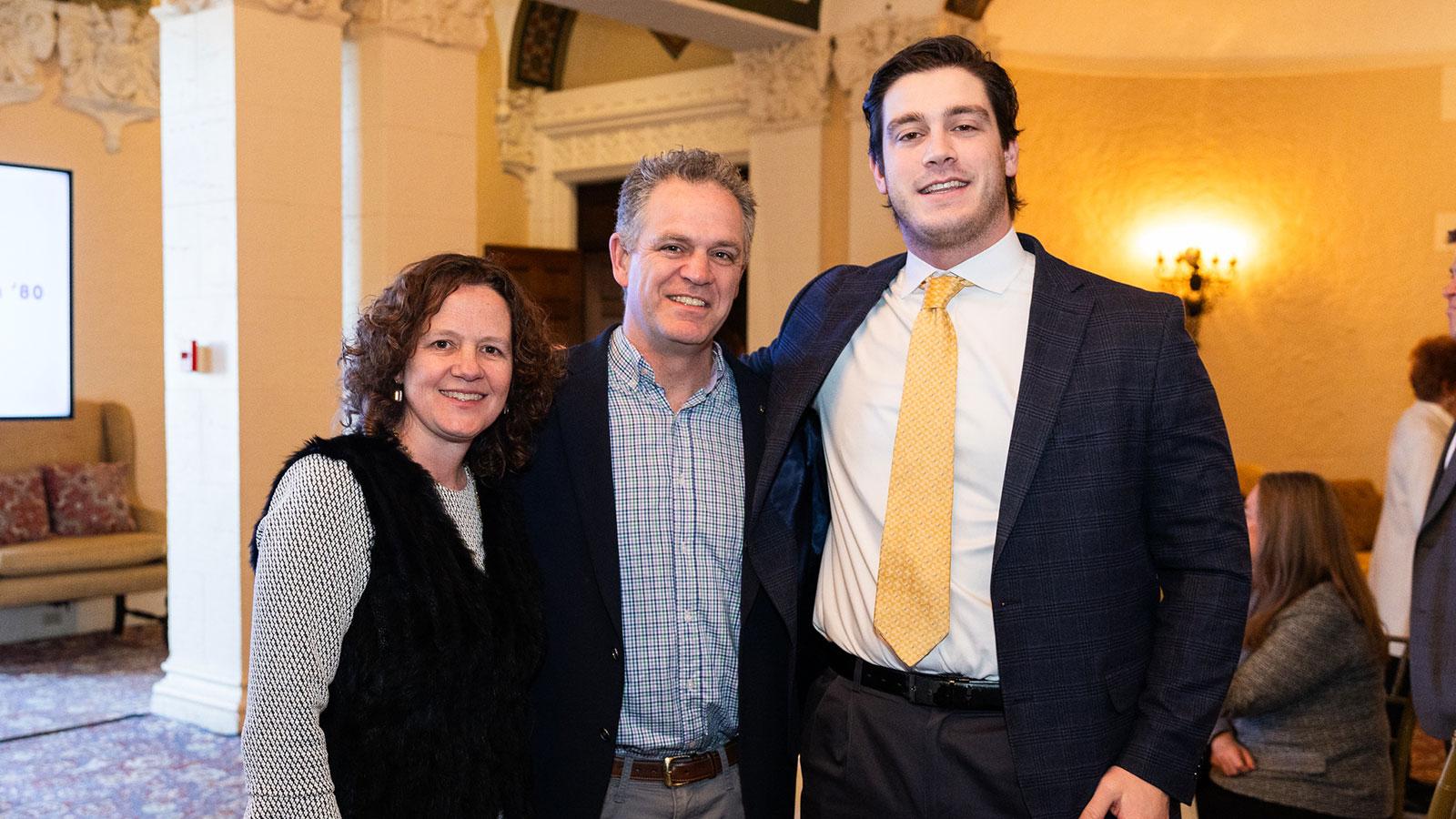 Group of Pace University Law Alumni at the Law Leadership Dinner.