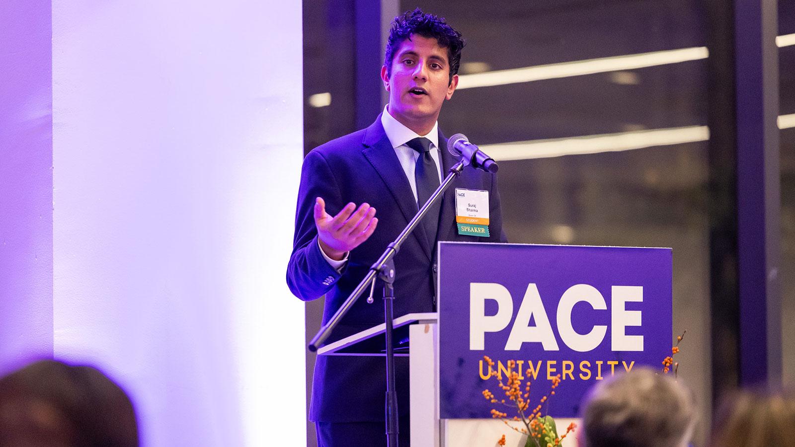 Group of Pace University alumni at the Pace Celebrates: Changemakers event.