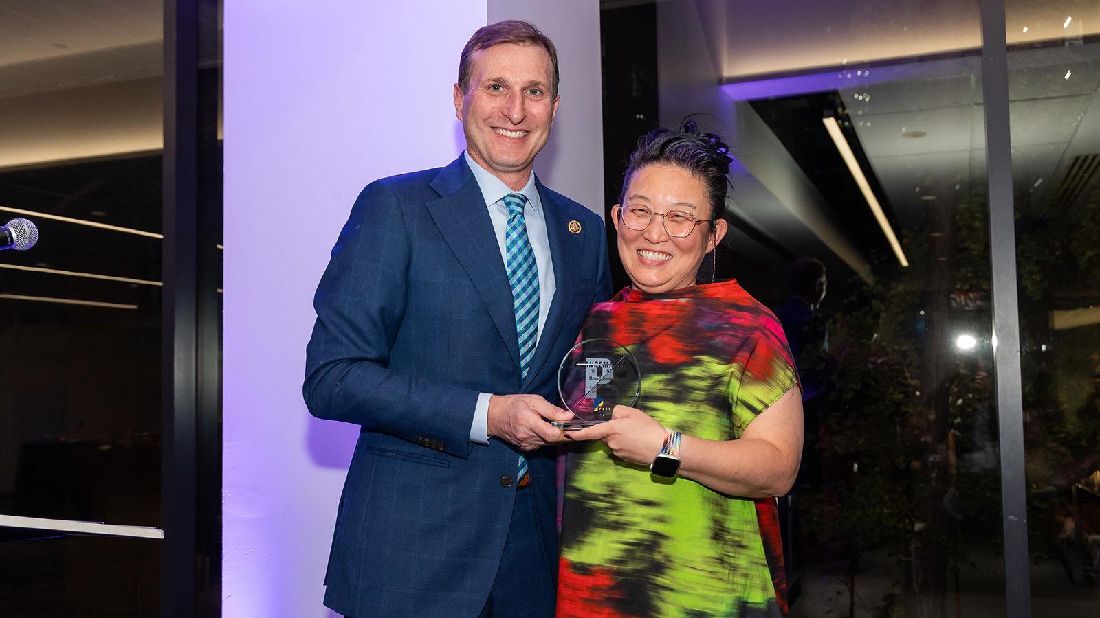 Group of Pace University alumni at the Pace Celebrates: Changemakers event.