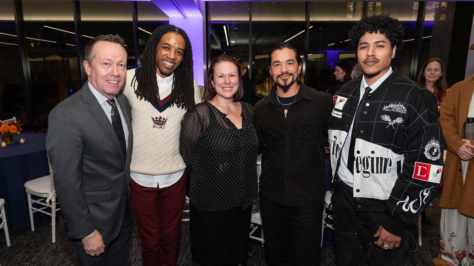 Group of Pace University alumni at the Pace Celebrates: Changemakers event.