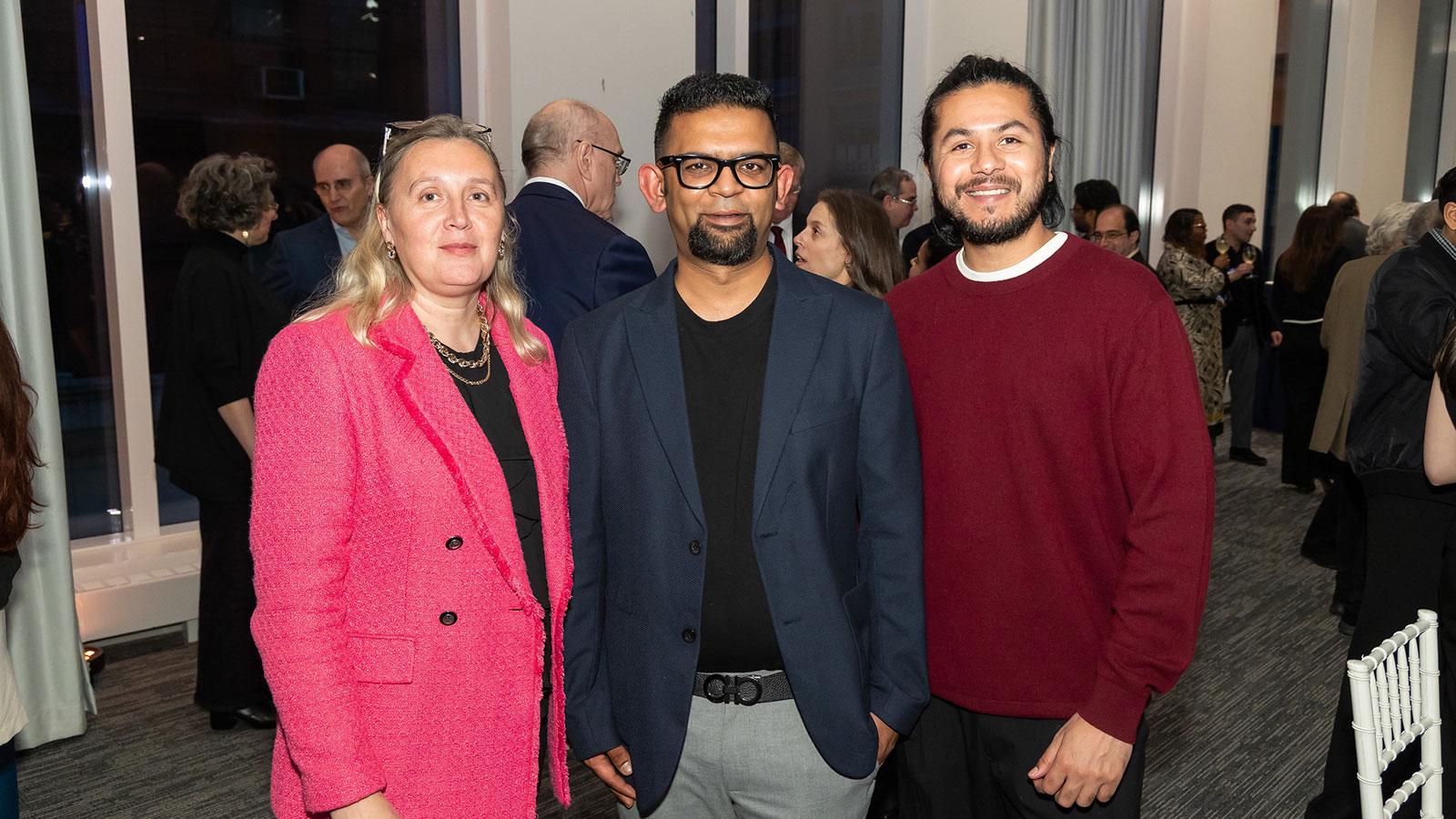 Group of Pace University alumni at the 2025 Seidenberg Innovation Awards.