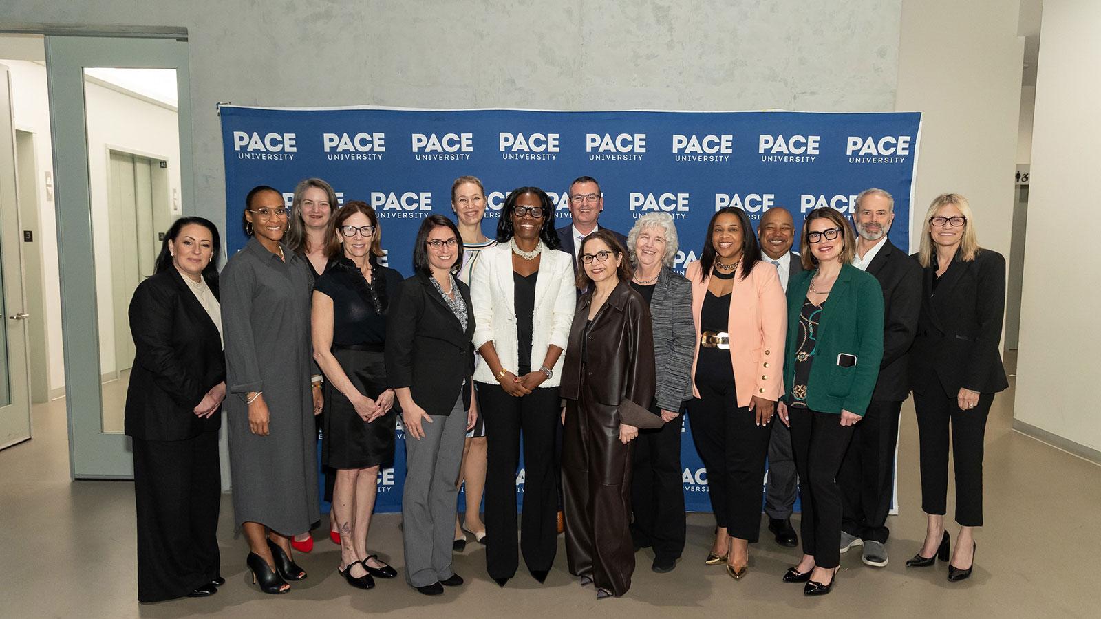 Group of Pace University alumni at the 2025 Seidenberg Innovation Awards.