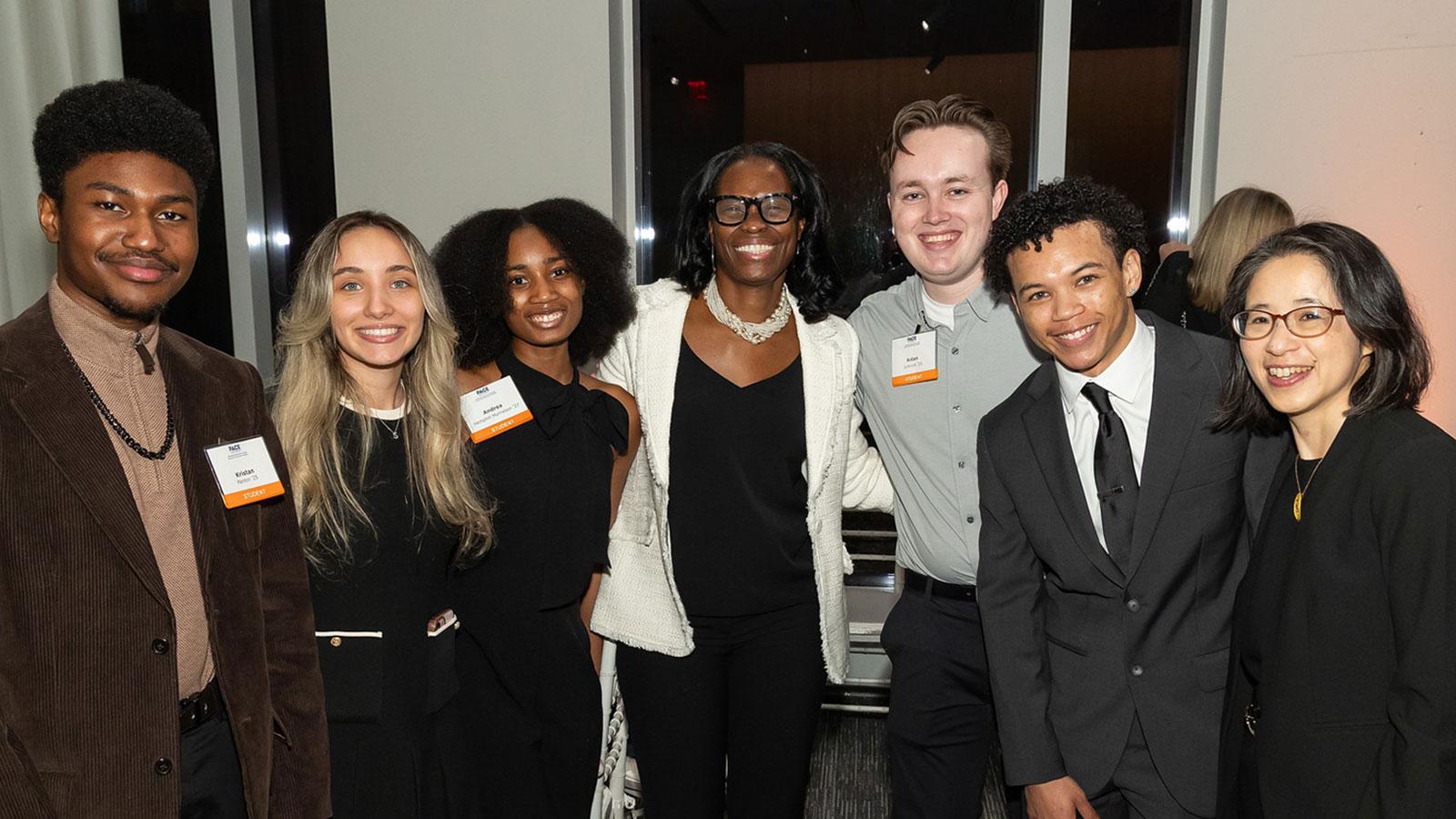 Group of Pace University alumni at the 2025 Seidenberg Innovation Awards.