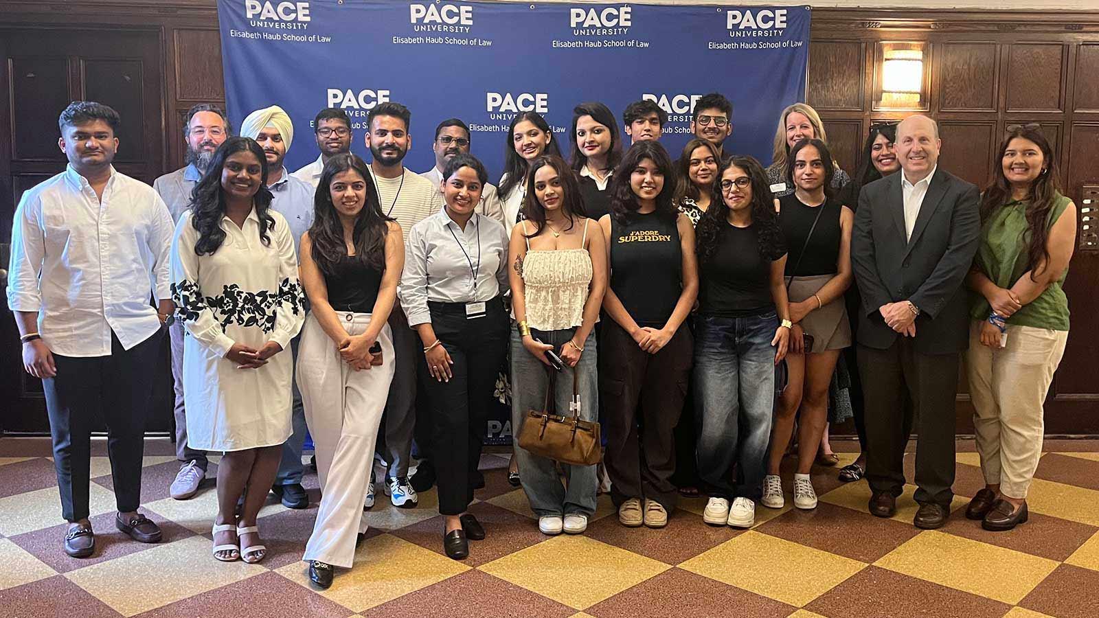 Elisabeth Haub School of Law at Pace University Jindal Program with President Marvin Krislov
