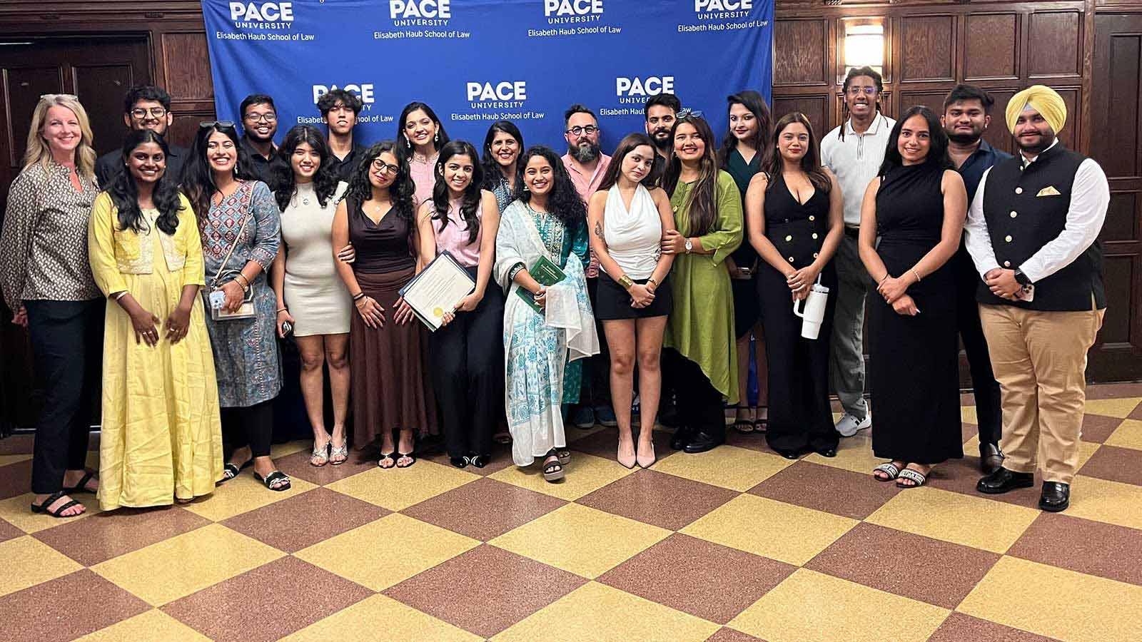 Elisabeth Haub School of Law at Pace University Jindal Program Closing Ceremony