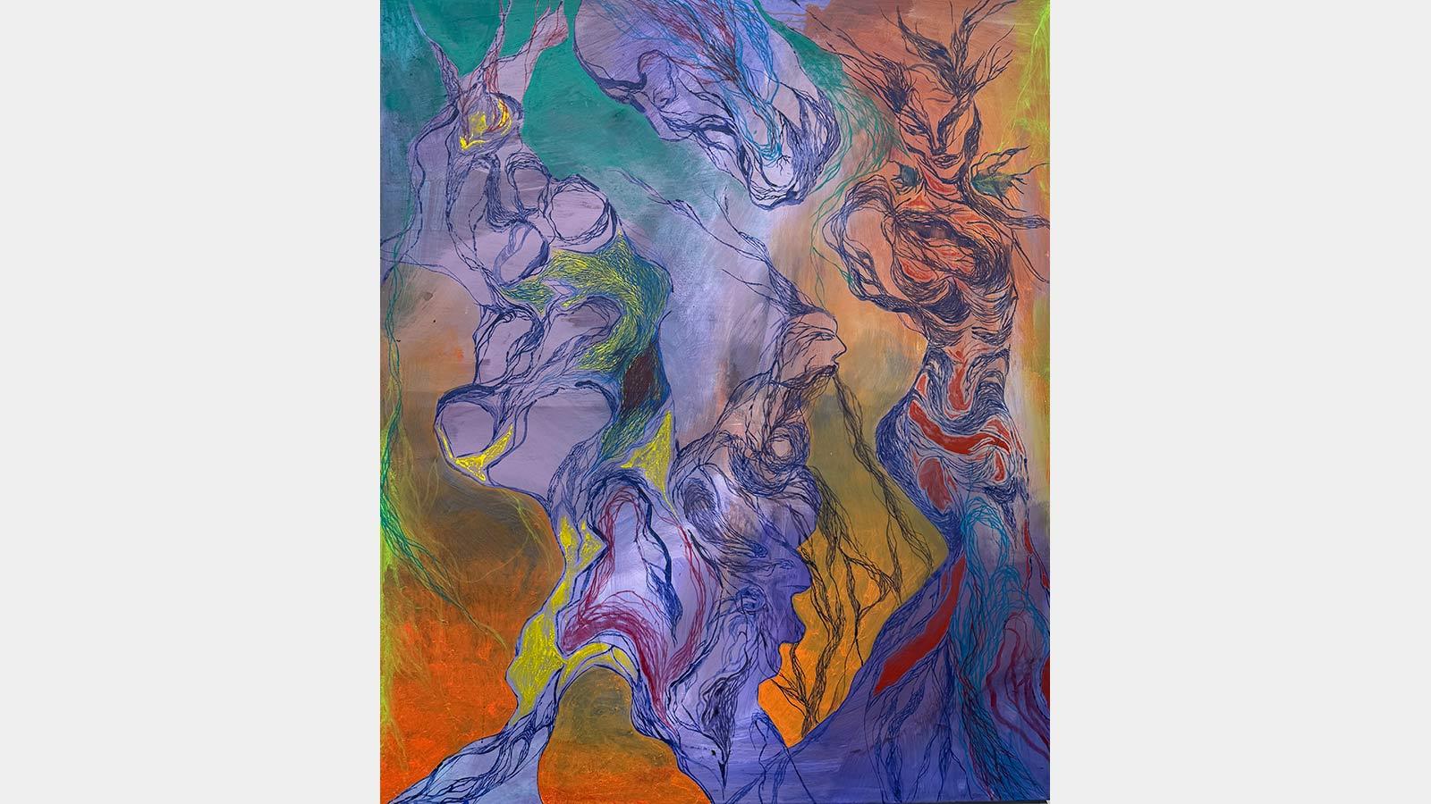 Finest Fantasy by Sohyun Park, at the Dyson College of Arts and Sciences Art Gallery