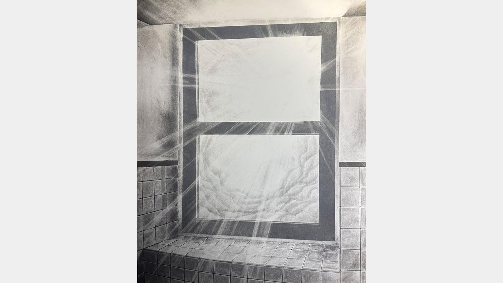 The Window in the Wall by Sophia LoMonaco, at the Dyson College of Arts and Sciences Art Gallery