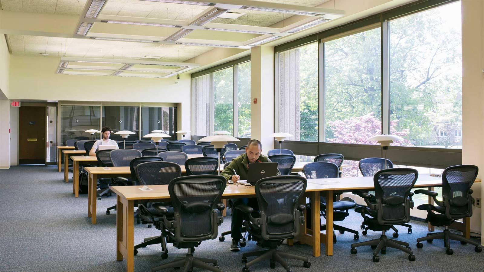 Elisabeth Haub School of Law Library First Floor Reading Room
