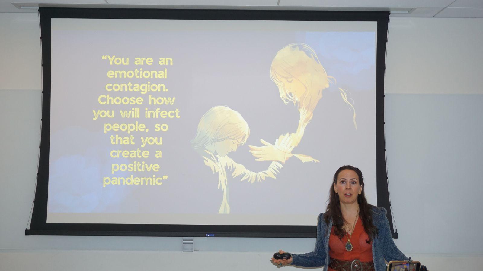 Prof. Diana Lote discusses emotional well-being and community connection