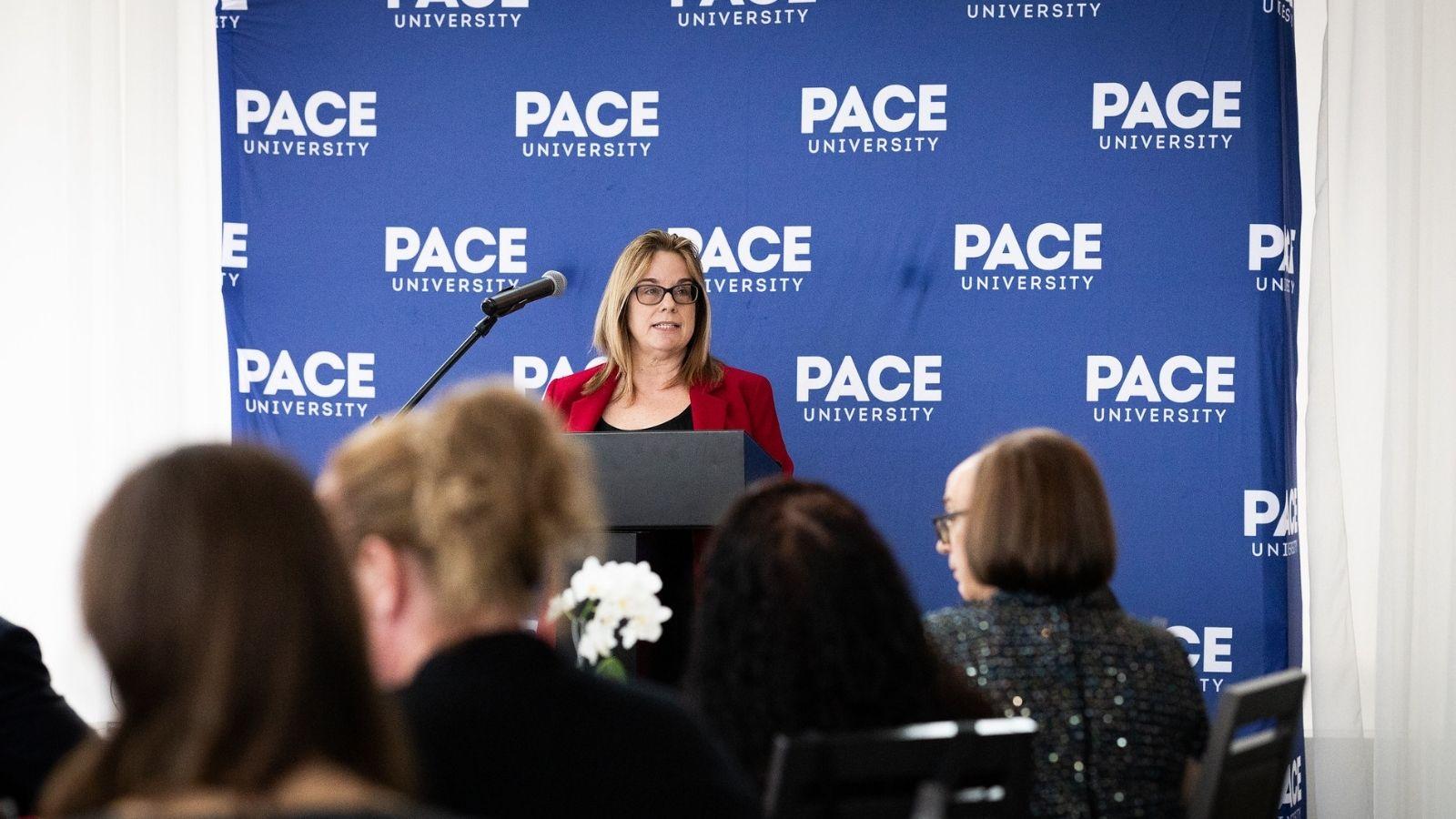 Jean Eccleston speaks at Westchester Changemakers 2026