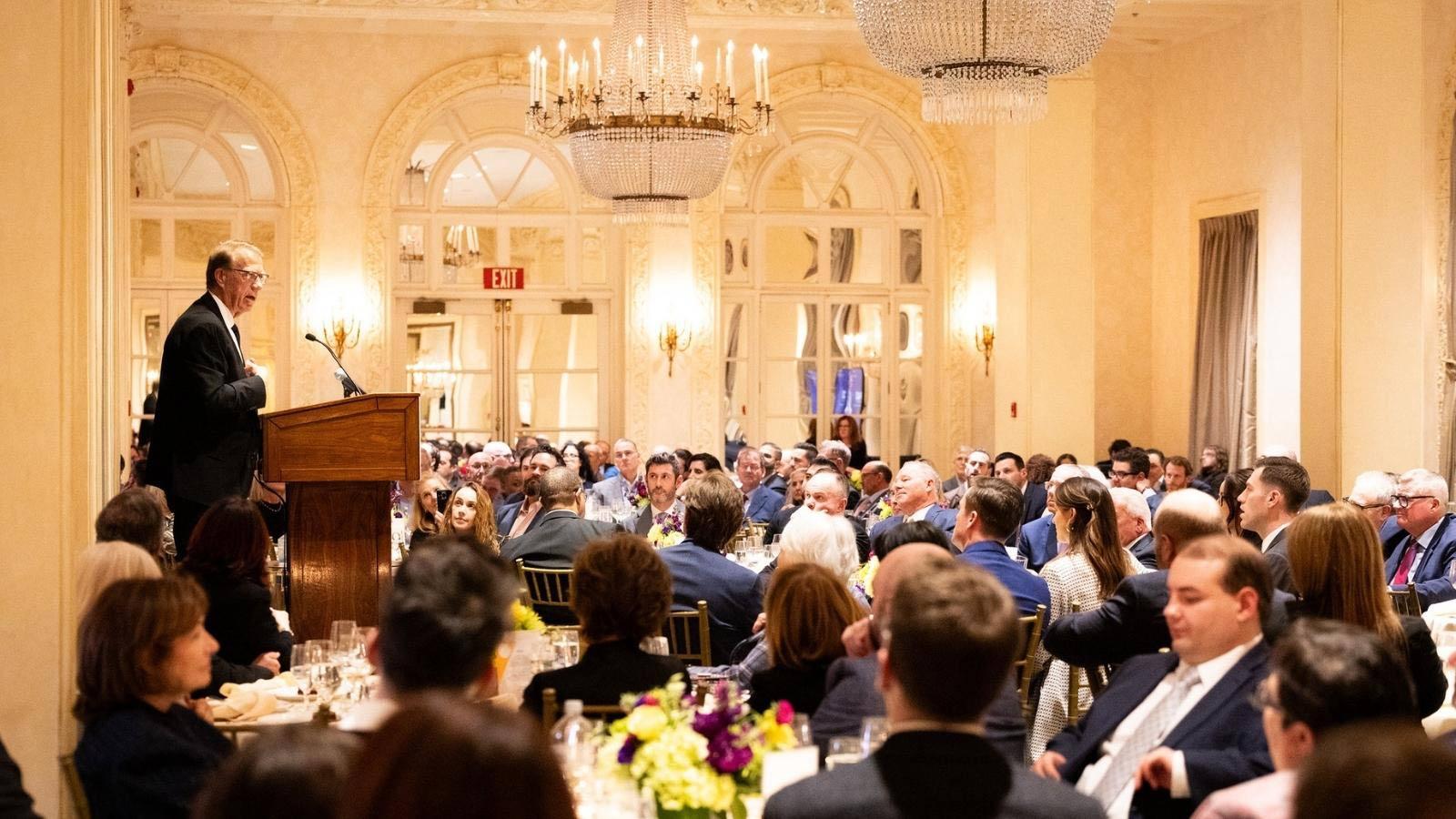Wide shot of the 2026 Law Leadership Dinner