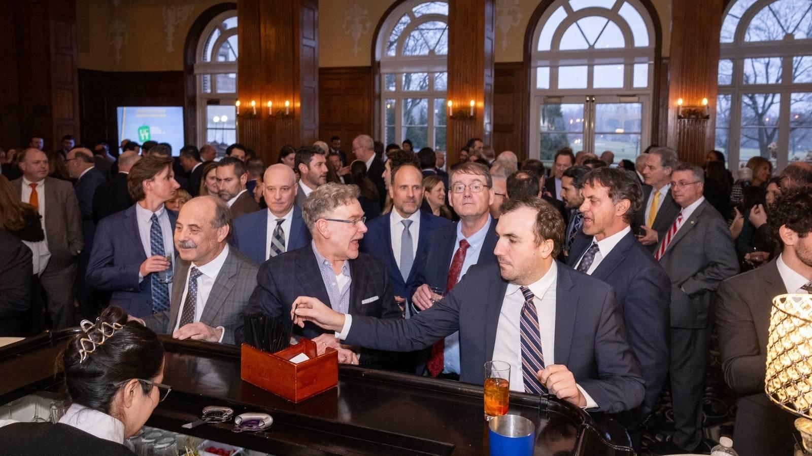 A wide shot of the Law Leadership Dinner 2026