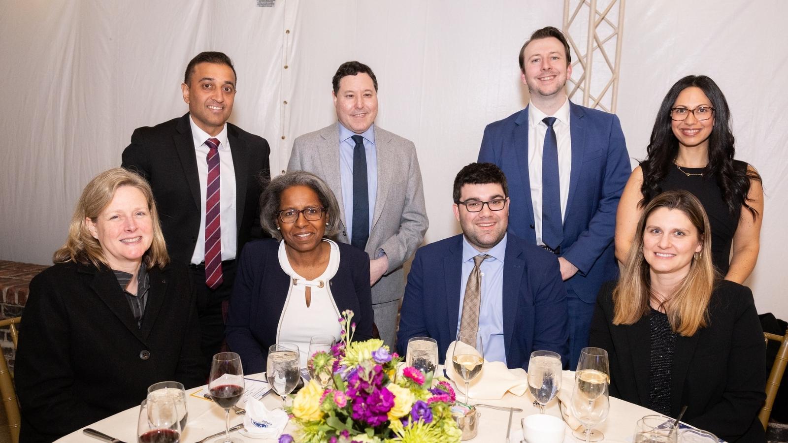 A group of guests at the Law Leadership Dinner 2026