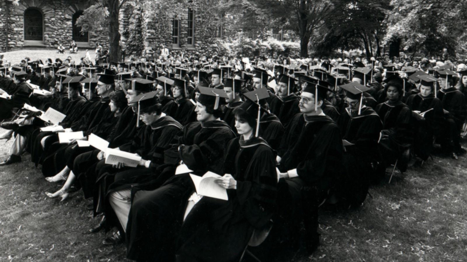 Haub Law's inaugural class of 1979