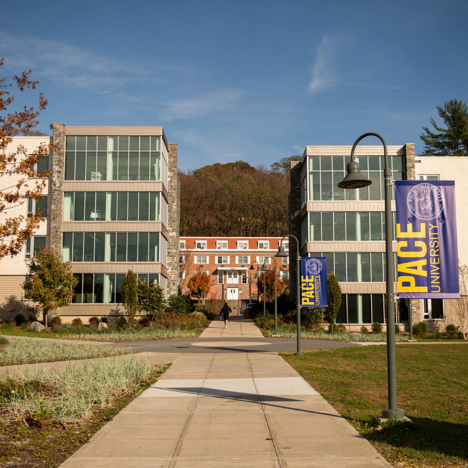 Residence Hall on the Westchester campus.