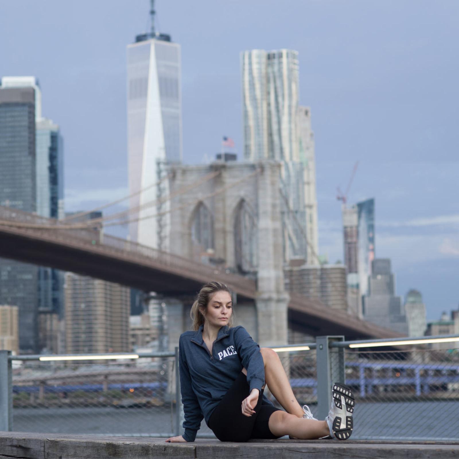 girl doing yoga