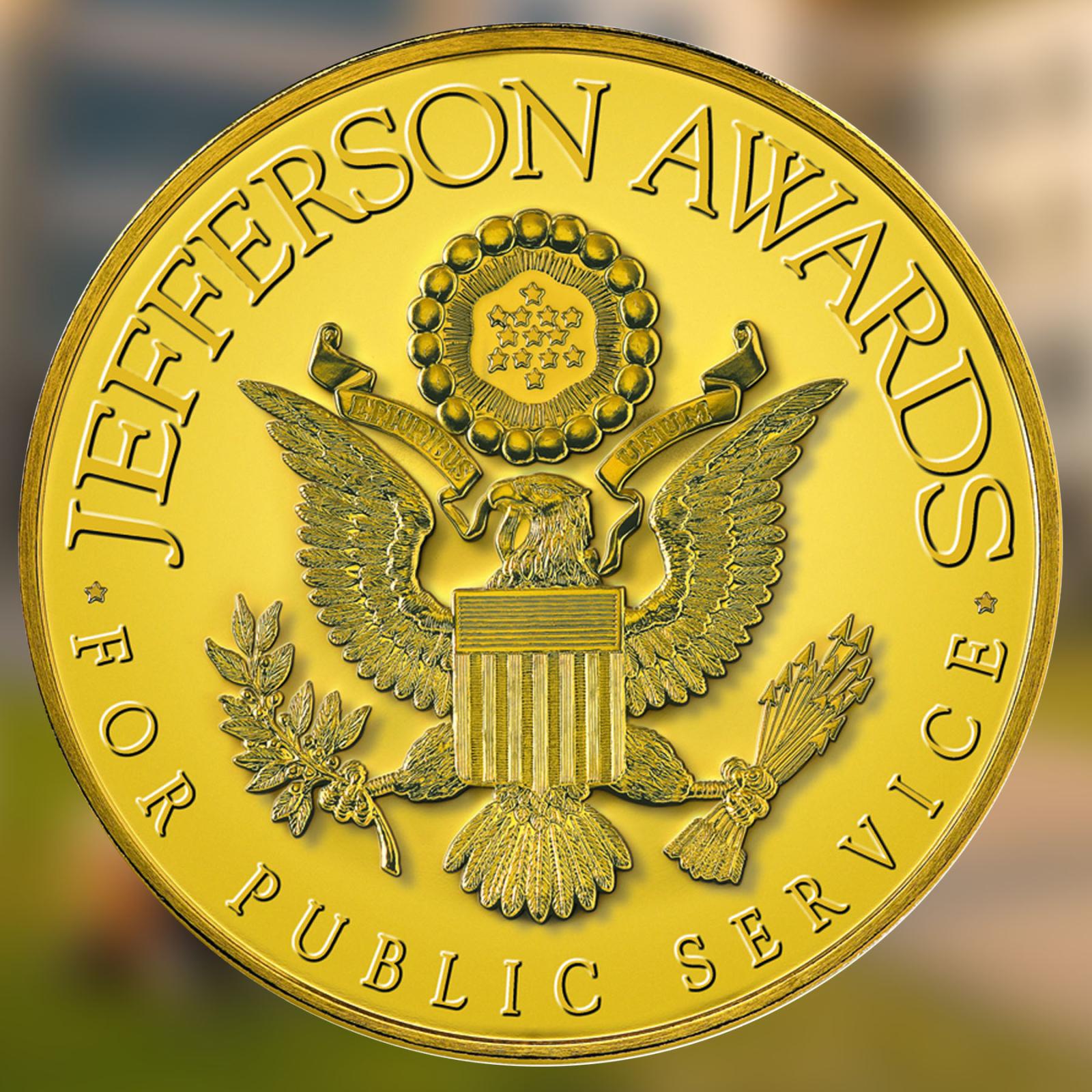 Jefferson award gold medal