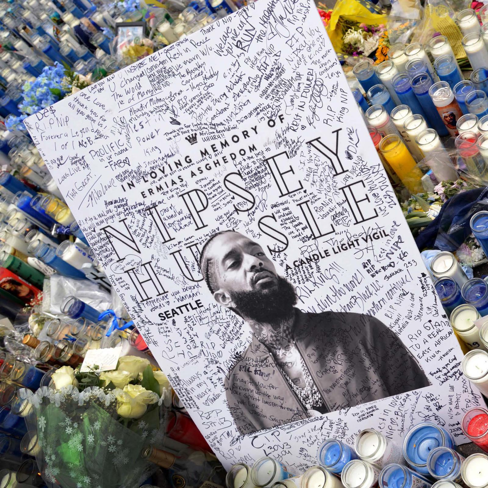 memorial for nipsey hussle