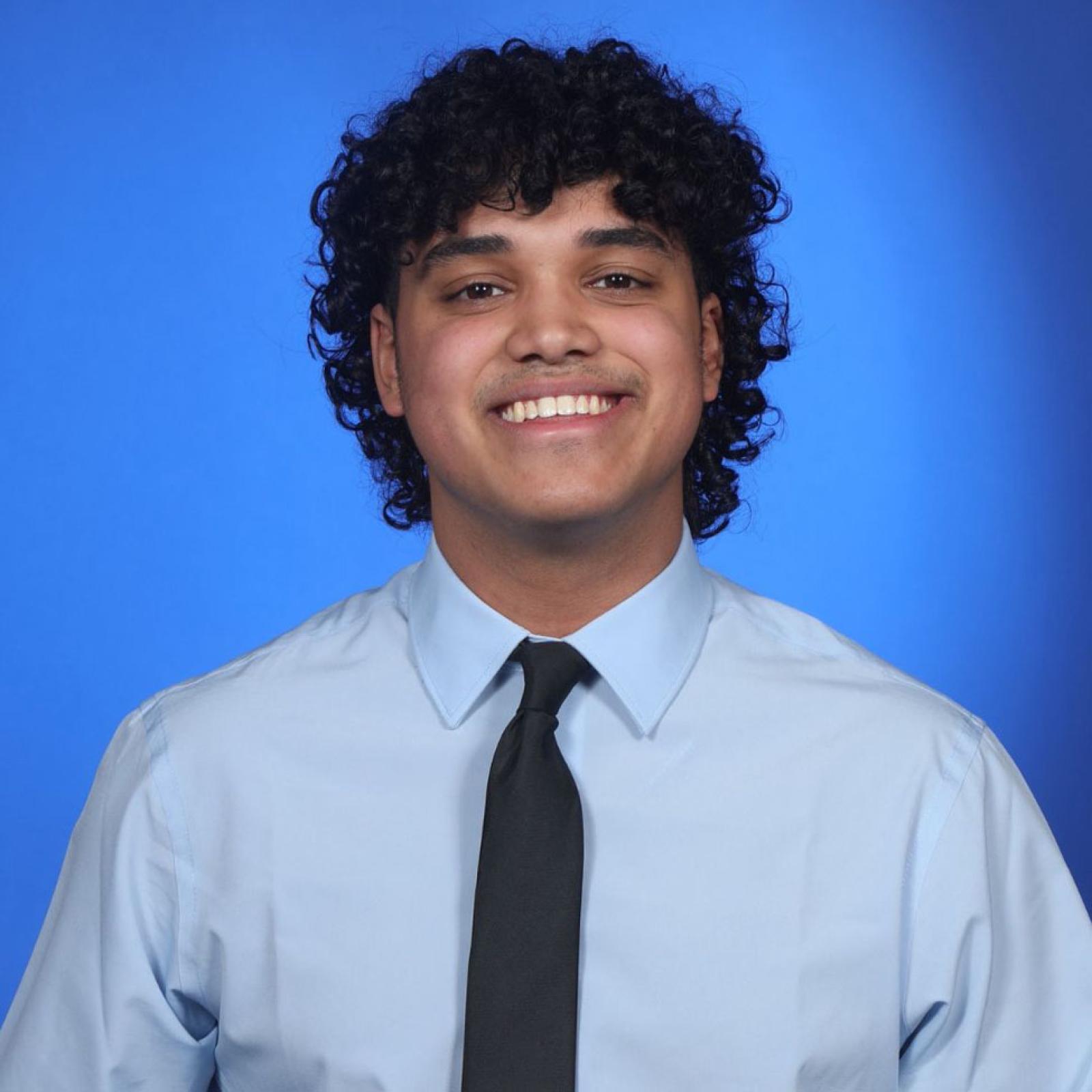 Lubin student Diego Plaza '25