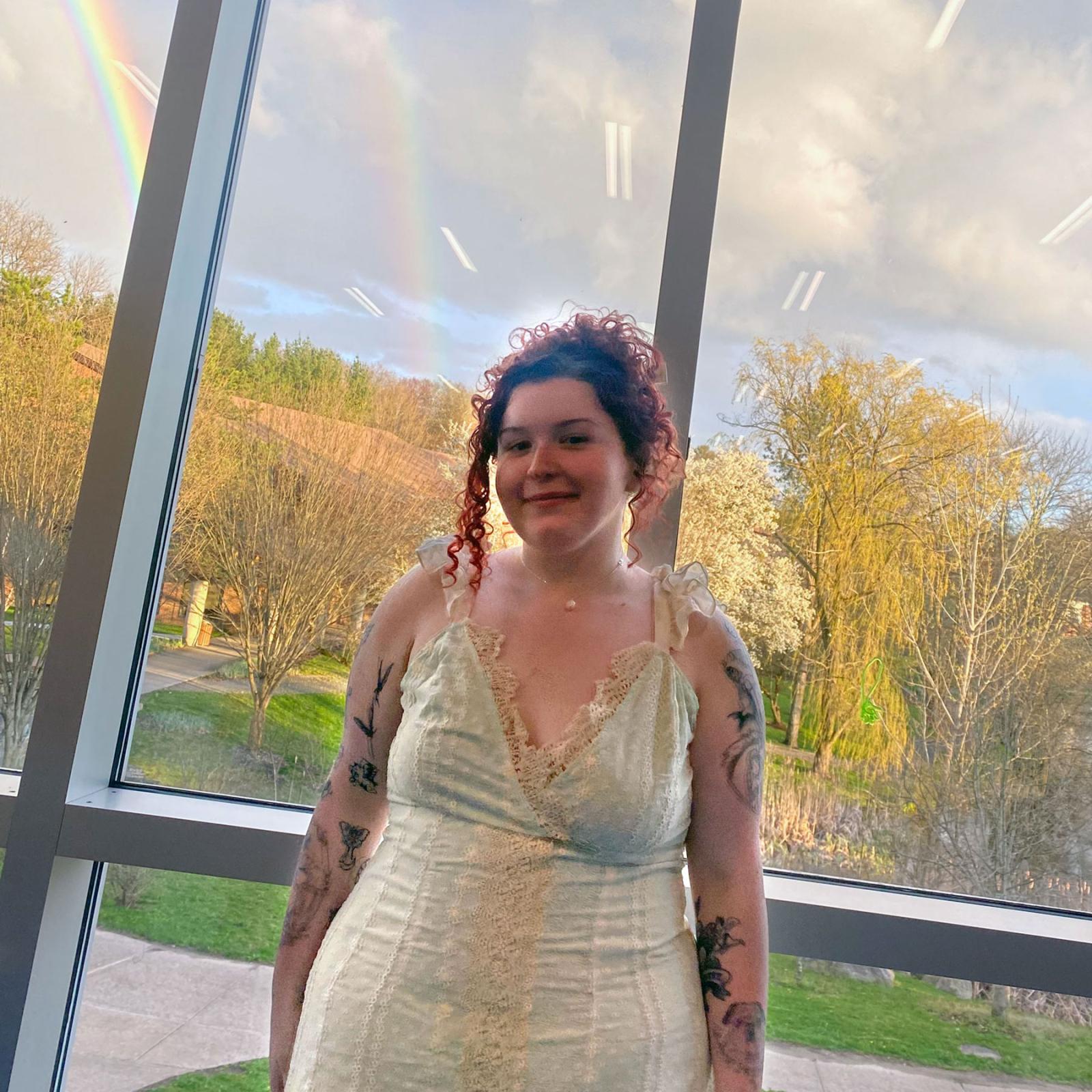 Pace University English, Writing, and Cultural Studies student Samantha Buturla