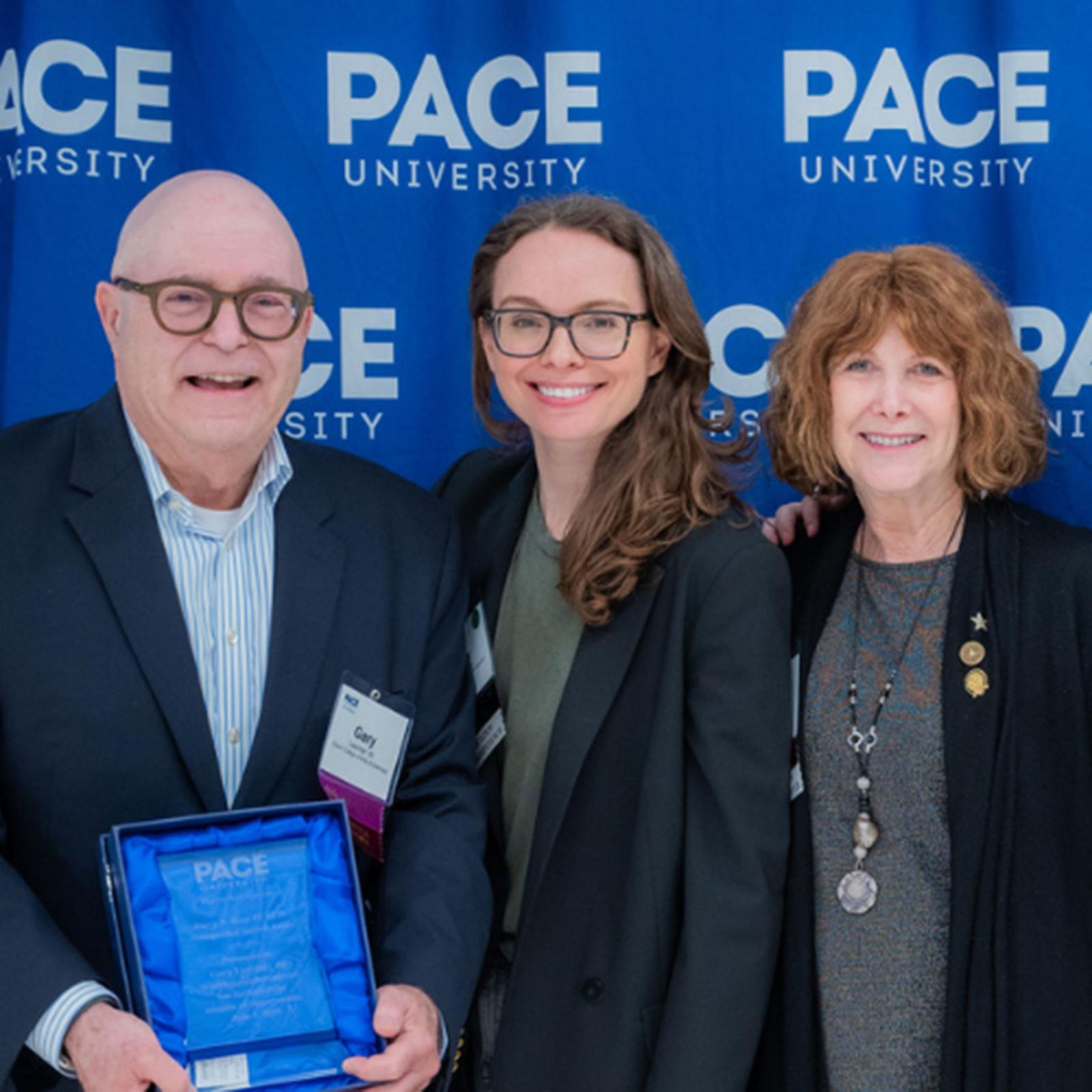 Each year, the Pace University Alumni Association presents awards to individuals who have made invaluable contributions to the University through their service, leadership, and dedication to the Pace mission.
