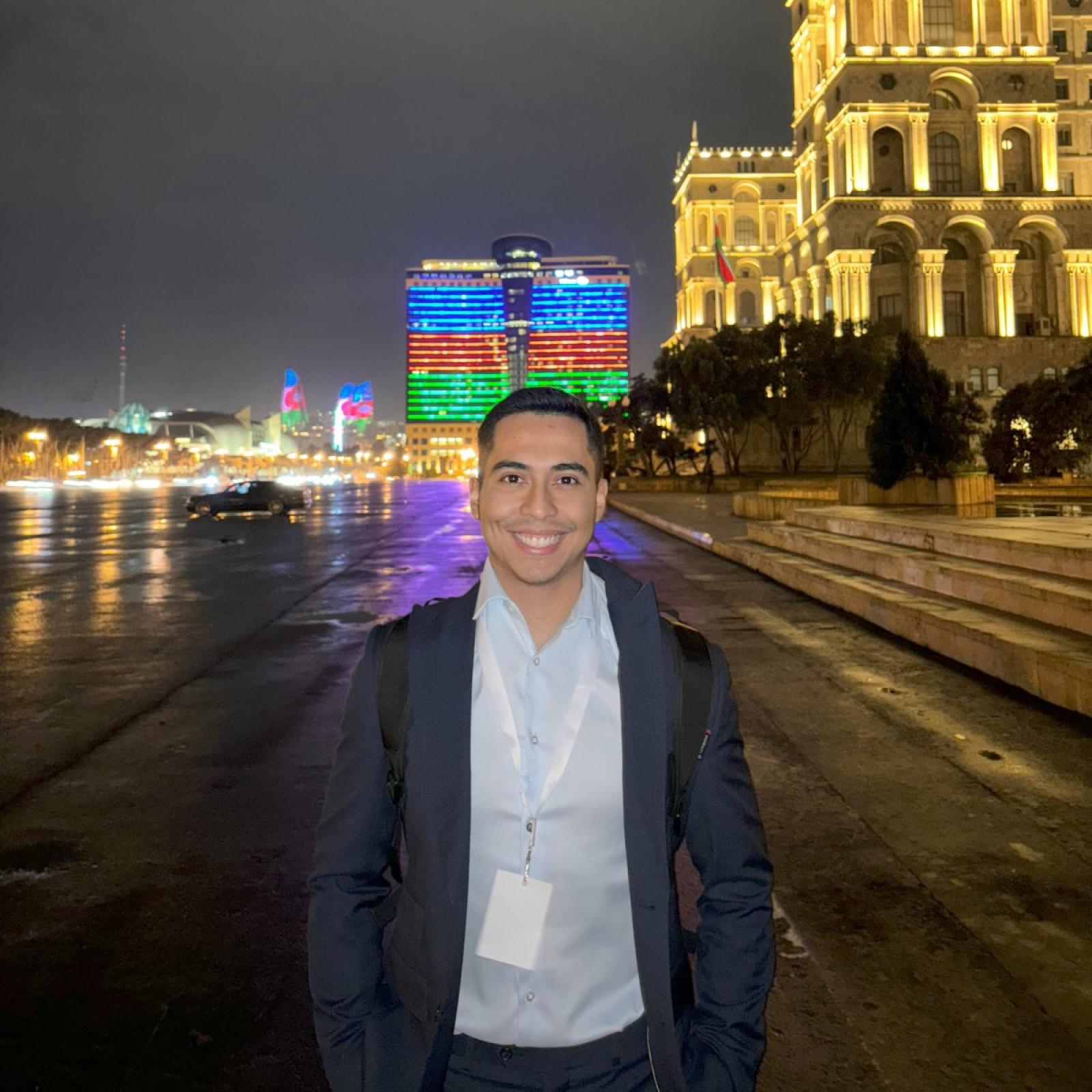 Elisabeth Haub School of Law at Pace University LLM alumnus Samuel Carvalho '25