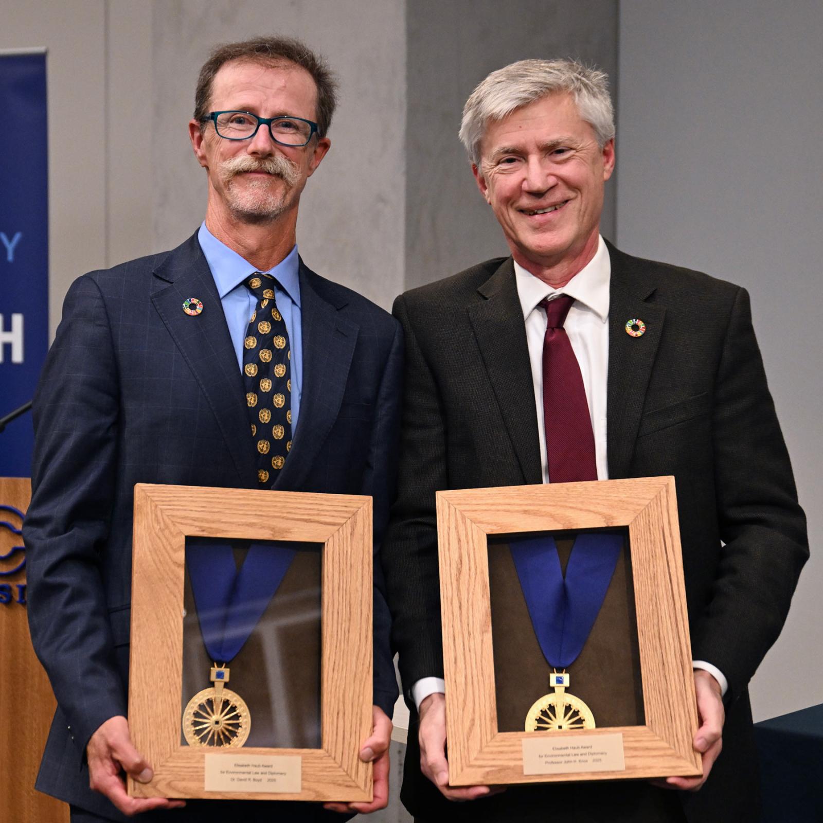Professor John H. Knox and Dr. David R. Boyd
