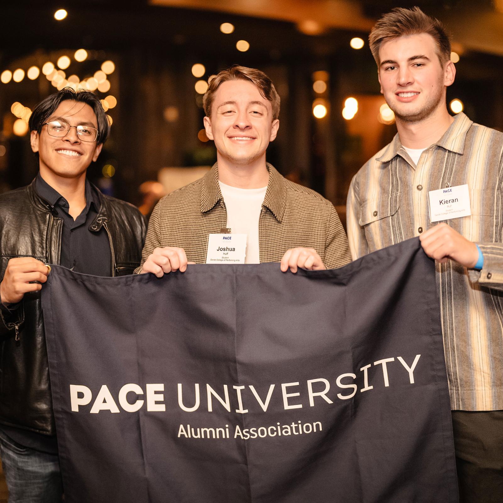Pace Unievrsity alumni engaging and networking at a Regional Programming event.