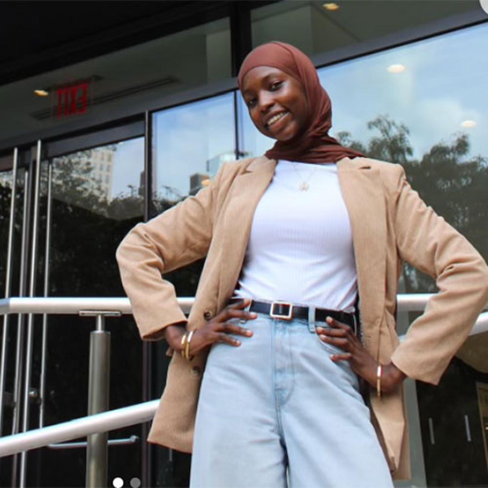 Hadeel Abba '27, Pace University student in the Business Economics program.