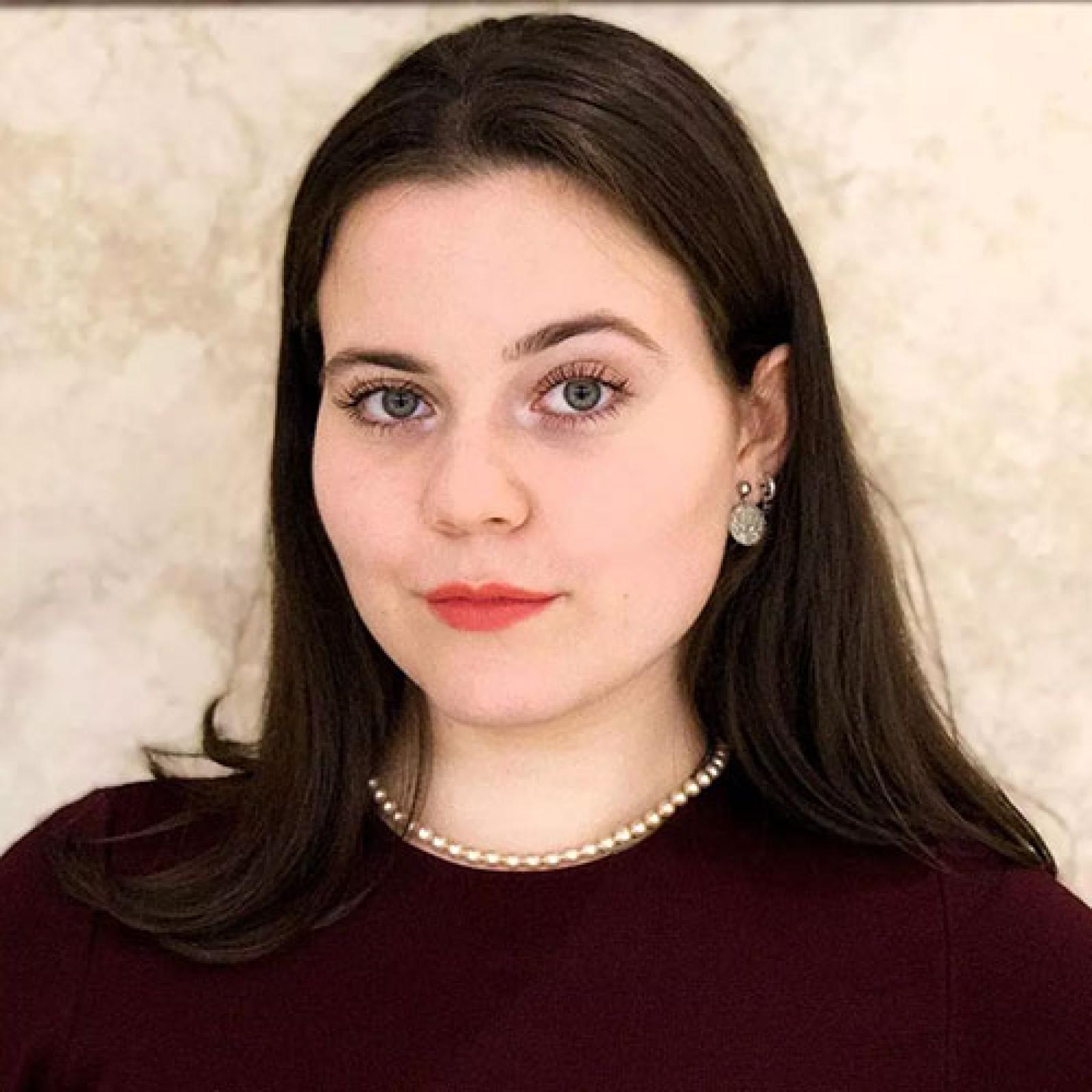 Kristina Krichmaryov '26, Pace University student in the Computational Economics program.